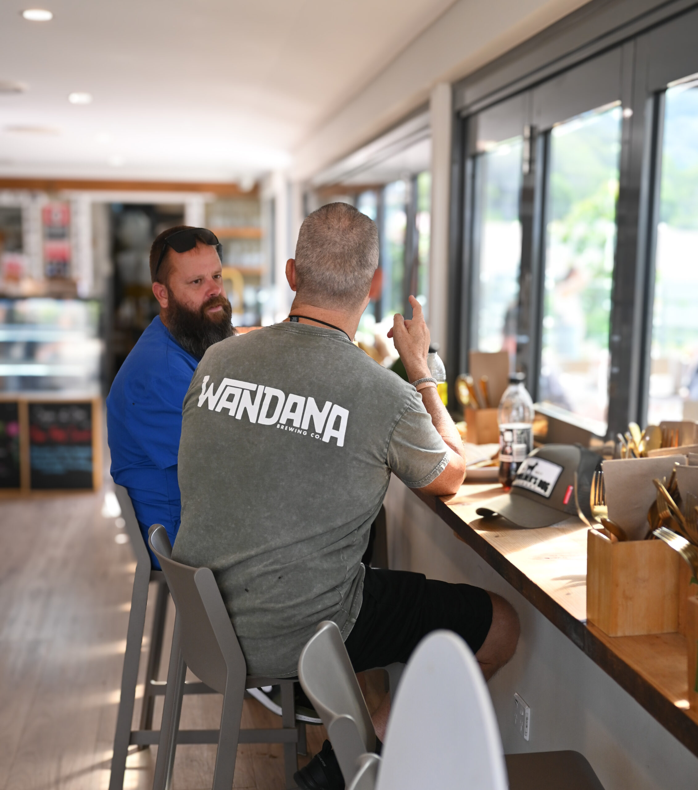 Essential Care support worker offsite with NDIS client